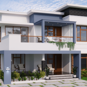 2388 Sqft Compact Duplex Layout