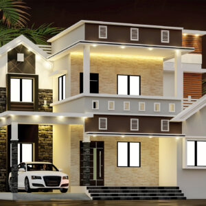 2297 Sqft 4BHK Double Floor  3D  House
