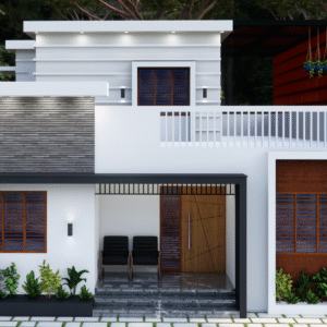 Open Concept 3BHK Plan