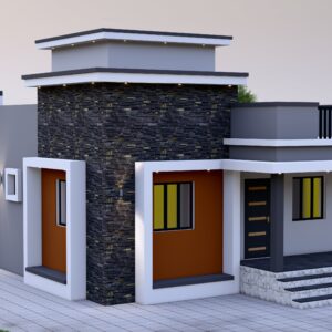 1475 Sqft 38*44 2BHK Single Floor House