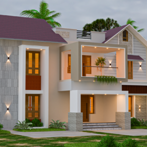 2921Sqft  Contemporary 5BHK Mordan House