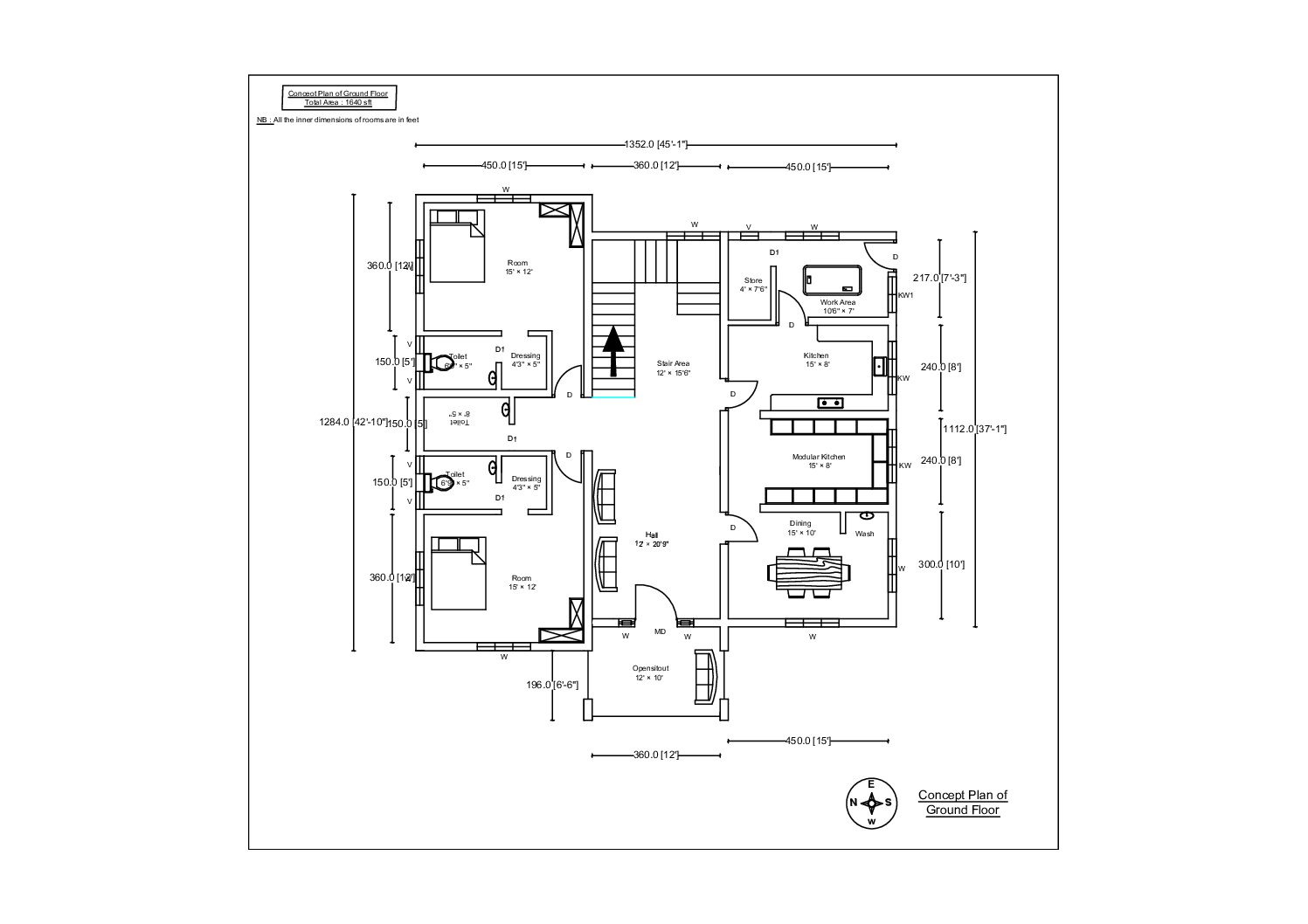 2921Sqft  Contemporary 5BHK Mordan House - Image 3